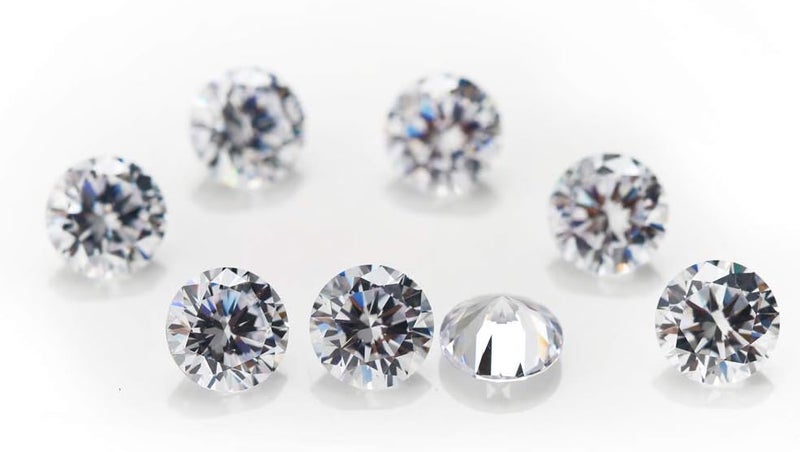 Ningxun Tiny Size 500pcs 0.7-3mm Cubic Zirconia Loose Stones 5A White Color Faced Cut Pointed Back CZ Gemstone Synthetic For Jewelry Setting - Image 1